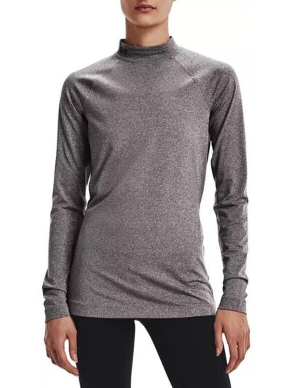 NWT New Under Armour Women's ColdGear Authentics Mock Neck Pullover - Small